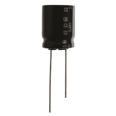 Panasonic 22μF Aluminium Electrolytic Capacitor 450V dc, Radial, Through Hole - EEUED2W220S
