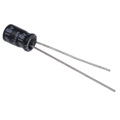 Nichicon 10μF Electrolytic Capacitor 16V dc, Through Hole - USR1C100MDD