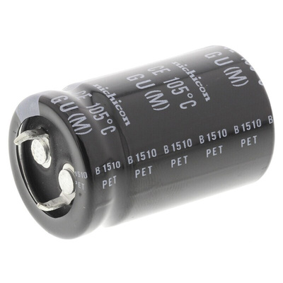 Nichicon 470μF Aluminium Electrolytic Capacitor 200V dc, Snap-In - LGU2D471MELZ
