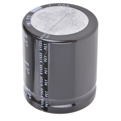 Nichicon 470μF Aluminium Electrolytic Capacitor 400V dc, Snap-In - LGU2G471MELC