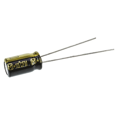 Panasonic 68μF Aluminium Electrolytic Capacitor 35V dc, Radial, Through Hole - EEUFM1V680