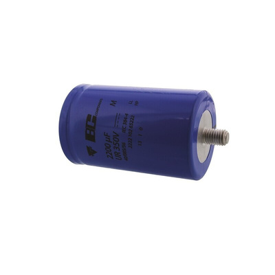 Vishay 2200μF Aluminium Electrolytic Capacitor 350V dc, Screw Terminal - MAL210265222E3
