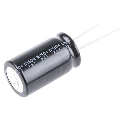 Rubycon 120μF Aluminium Electrolytic Capacitor 400V dc, Radial, Through Hole - 400KXW120MEFC18X30