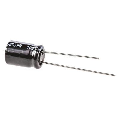 Panasonic 330μF Aluminium Electrolytic Capacitor 25V dc, Radial, Through Hole - EEUFR1E331