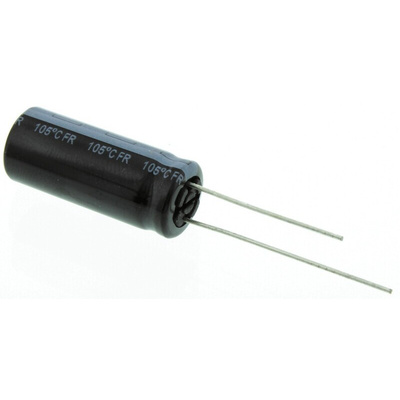 Panasonic 330μF Aluminium Electrolytic Capacitor 50V dc, Radial, Through Hole - EEUFR1H331L