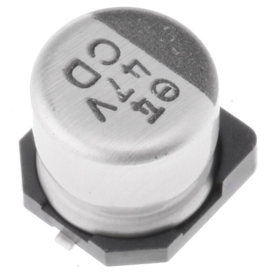 Nichicon 47μF Aluminium Electrolytic Capacitor 35V dc, Surface Mount - UCD1V470MCL1GS