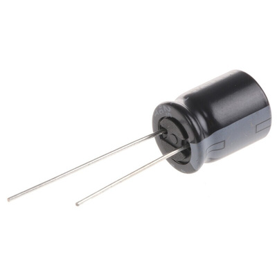 Rubycon 470μF Aluminium Electrolytic Capacitor 25V dc, Radial, Through Hole - 25ZLJ470M10X12.5