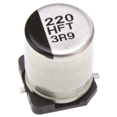 Panasonic 220μF Aluminium Electrolytic Capacitor 50V dc, Surface Mount - EEEFT1H221AP