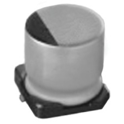 Nichicon 100μF Aluminium Electrolytic Capacitor 16V dc, Surface Mount - UUA1C101MCL1GS