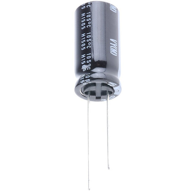 Nichicon 1000μF Aluminium Electrolytic Capacitor 50V dc, Radial, Through Hole - UVY1H102MHD