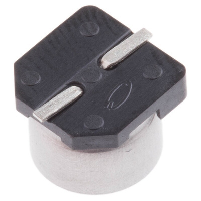 Nichicon 100μF Aluminium Electrolytic Capacitor 16V dc, Surface Mount - UWX1C101MCL1GB