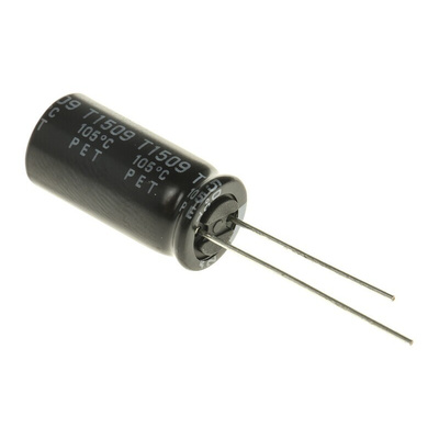 Rubycon 1000μF Aluminium Electrolytic Capacitor 25V dc, Radial, Through Hole - 25YXJ1000M10X20