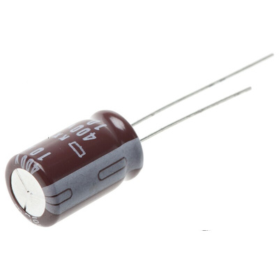 CHEMI-CON 10μF Aluminium Electrolytic Capacitor 400V dc, Radial, Through Hole - EKXJ401ELL100MJ16S
