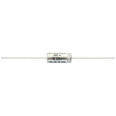 Vishay 200μF Aluminium Electrolytic Capacitor 25V dc, Axial, Through Hole - TE1213-E3