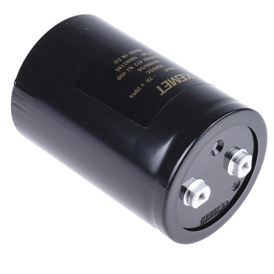KEMET 4700μF Aluminium Electrolytic Capacitor 450V dc, Screw Terminal - ALS30A472NJ450
