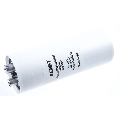 KEMET 4700μF Aluminium Electrolytic Capacitor 100V dc, Screw Terminal - PEH200PD4470MU2