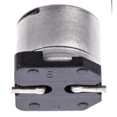 Panasonic 100μF Aluminium Electrolytic Capacitor 16V dc, Surface Mount - EEEFP1C101AP