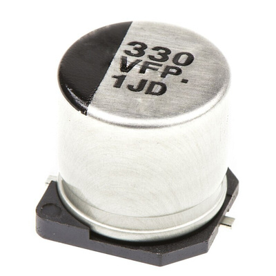 Panasonic 330μF Aluminium Electrolytic Capacitor 35V dc, Surface Mount - EEEFP1V331AP