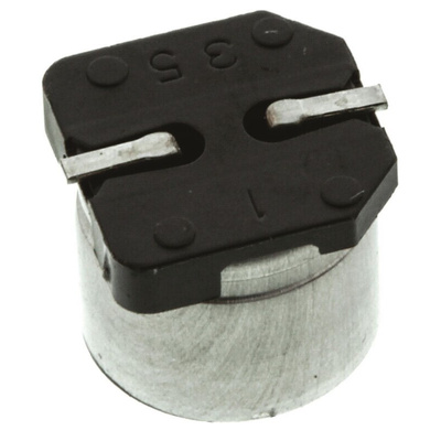 Panasonic 47μF Aluminium Electrolytic Capacitor 25V dc, Surface Mount - EEEFP1E470AP