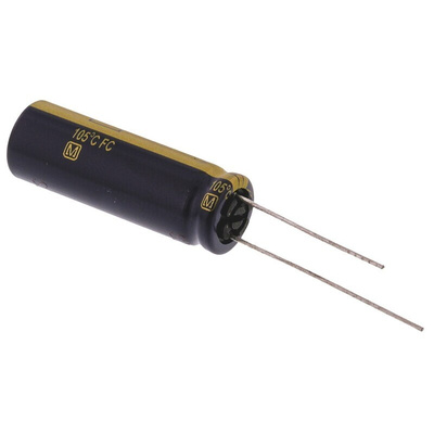 Panasonic 680μF Aluminium Electrolytic Capacitor 35V dc, Radial, Through Hole - EEUFC1V681L