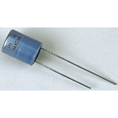 Vishay 220μF Aluminium Electrolytic Capacitor 16V dc, Radial, Through Hole - MAL211655221E3