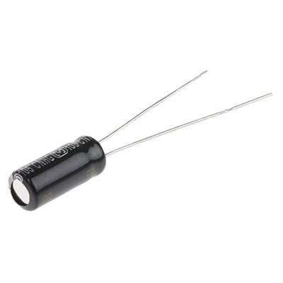 Panasonic 2.2μF Aluminium Electrolytic Capacitor 50V dc, Radial, Through Hole - ECA1HHG2R2