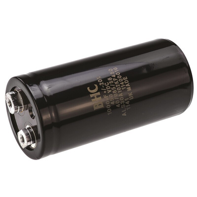 KEMET 1000μF Aluminium Electrolytic Capacitor 450V dc, Screw Terminal - ALS30A102KF450