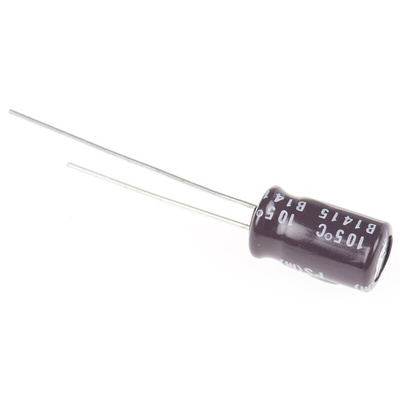 Nichicon 47μF Electrolytic Capacitor 35V dc, Through Hole - UPS1V470MED