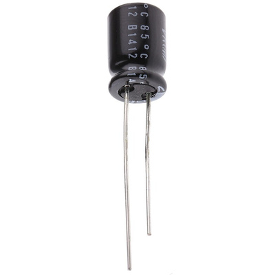 Nichicon 470μF Aluminium Electrolytic Capacitor 16V dc, Radial, Through Hole - UVR1C471MPD