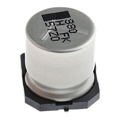Panasonic 330μF Aluminium Electrolytic Capacitor 50V dc, Surface Mount - EEVFK1H331Q