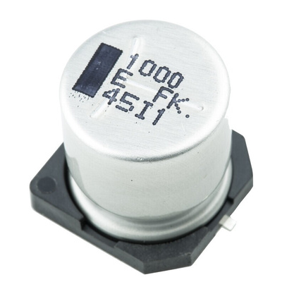 Panasonic 1000μF Aluminium Electrolytic Capacitor 25V dc, Surface Mount - EEEFK1E102AQ