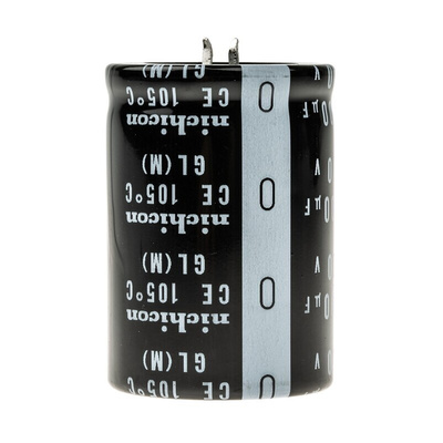 Nichicon 1000μF Aluminium Electrolytic Capacitor 400V dc, Snap-In - LGL2G102MELC50