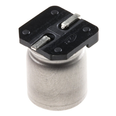 Nichicon 100μF Aluminium Electrolytic Capacitor 50V dc, Surface Mount - UCW1H101MNL1GS