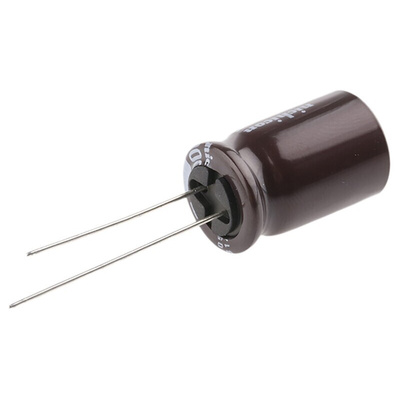 Nichicon 1000μF Aluminium Electrolytic Capacitor 25V dc, Radial, Through Hole - UPW1E102MHD