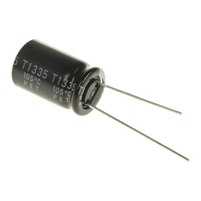 Rubycon 1000μF Aluminium Electrolytic Capacitor 16V dc, Radial, Through Hole - 16ZLJ1000M10X16
