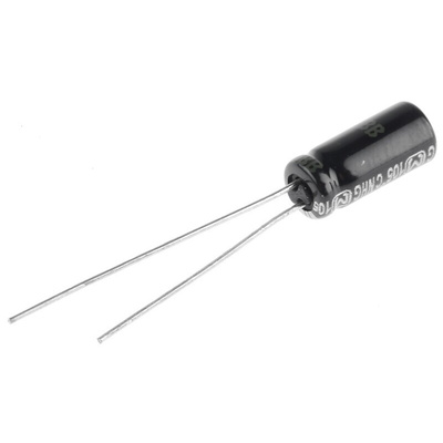 Panasonic 47μF Aluminium Electrolytic Capacitor 25V dc, Radial, Through Hole - ECA1EHG470