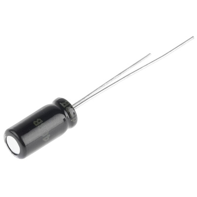 Panasonic 47μF Aluminium Electrolytic Capacitor 25V dc, Radial, Through Hole - ECA1EHG470
