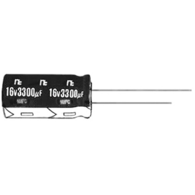 NIC Components 220μF Aluminium Electrolytic Capacitor 35V dc, Radial, Through Hole - NRZJ221M35V8X16F