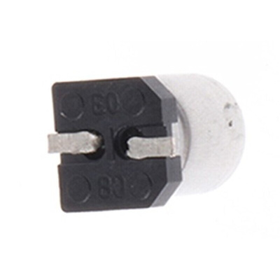 NIC Components 1μF Aluminium Electrolytic Capacitor 50V dc, Surface Mount - NACE1R0M50V4X5.5TR13F