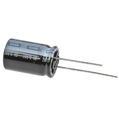 Panasonic 4700μF Electrolytic Capacitor 25V dc, Through Hole - EEUHD1E472