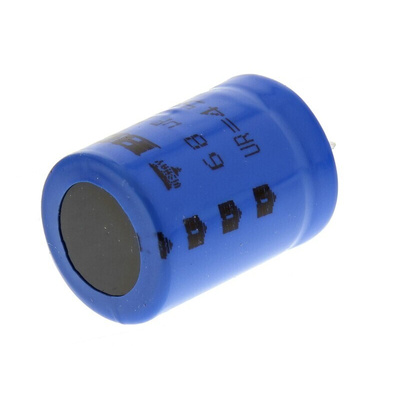 Vishay 68μF Aluminium Electrolytic Capacitor 450V dc, Snap-In - MAL215947689E3