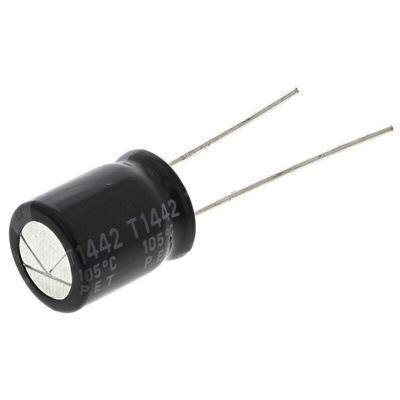 Rubycon 1000μF Aluminium Electrolytic Capacitor 16V dc, Radial, Through Hole - 16PX1000MEFC10X12.5