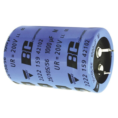 Vishay 220μF Aluminium Electrolytic Capacitor 500V dc, Snap-In - MAL215959221E3
