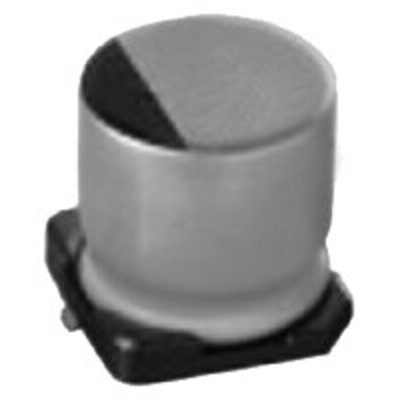Nichicon 10μF Aluminium Electrolytic Capacitor 250V dc, Surface Mount - ULR2E100MNL1GS