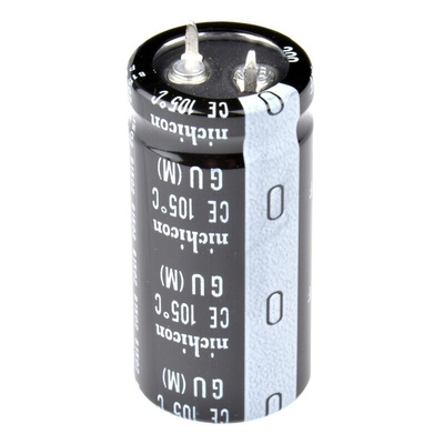 Nichicon 680μF Aluminium Electrolytic Capacitor 200V dc, Snap-In - LGU2D681MELZ