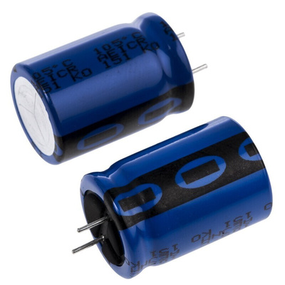 Vishay 100μF Aluminium Electrolytic Capacitor 250V dc, Radial, Through Hole - MAL215193106E3