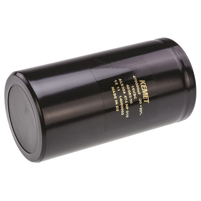 KEMET 0.47F Aluminium Electrolytic Capacitor 16V dc, Screw Terminal - ALS30A474NP016