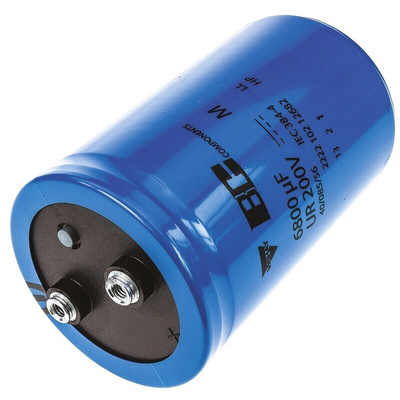 Vishay 6800μF Aluminium Electrolytic Capacitor 200V dc, Screw Terminal - MAL210212682E3