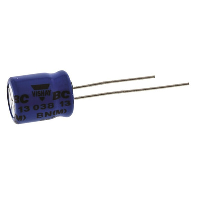 Vishay 470μF Aluminium Electrolytic Capacitor 25V dc, Radial, Through Hole - MAL203856471E3