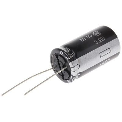 Panasonic 100μF Aluminium Electrolytic Capacitor 350V dc, Radial, Through Hole - EEUEE2V101